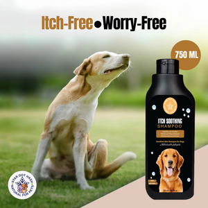 Dog Itch Relief Shampoo - Deep Cleaning & Soothing Care