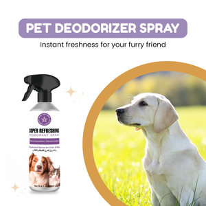 Super Fresh Pet Deodorizer Spray 500ml - Clean Room Scent
