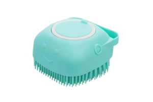 Soft Silicone Dog Bath Brush - Grooming & Cleaning Tool