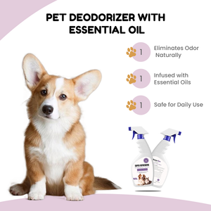 Pet Deodorizer with Essential Oil - Eliminate Pet Odor