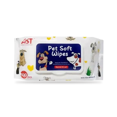 Pet Grooming Wipes - Clean Body, Skin & Bum for Dogs & Cats