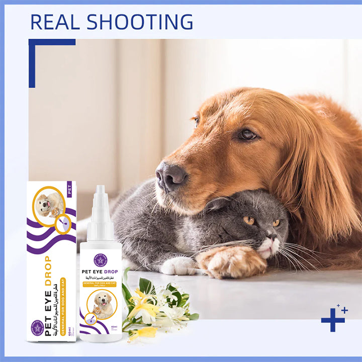 Natural Eye Drops for Dogs & Cats Allergy & Tear Stain Care - StarDotHash Natural Eye Drops for Dogs & Cats Allergy & Tear Stain Care - StarDotHash