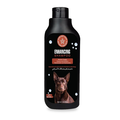 Color Enhancing Pet Shampoo - Shine for Red & Brown Coats