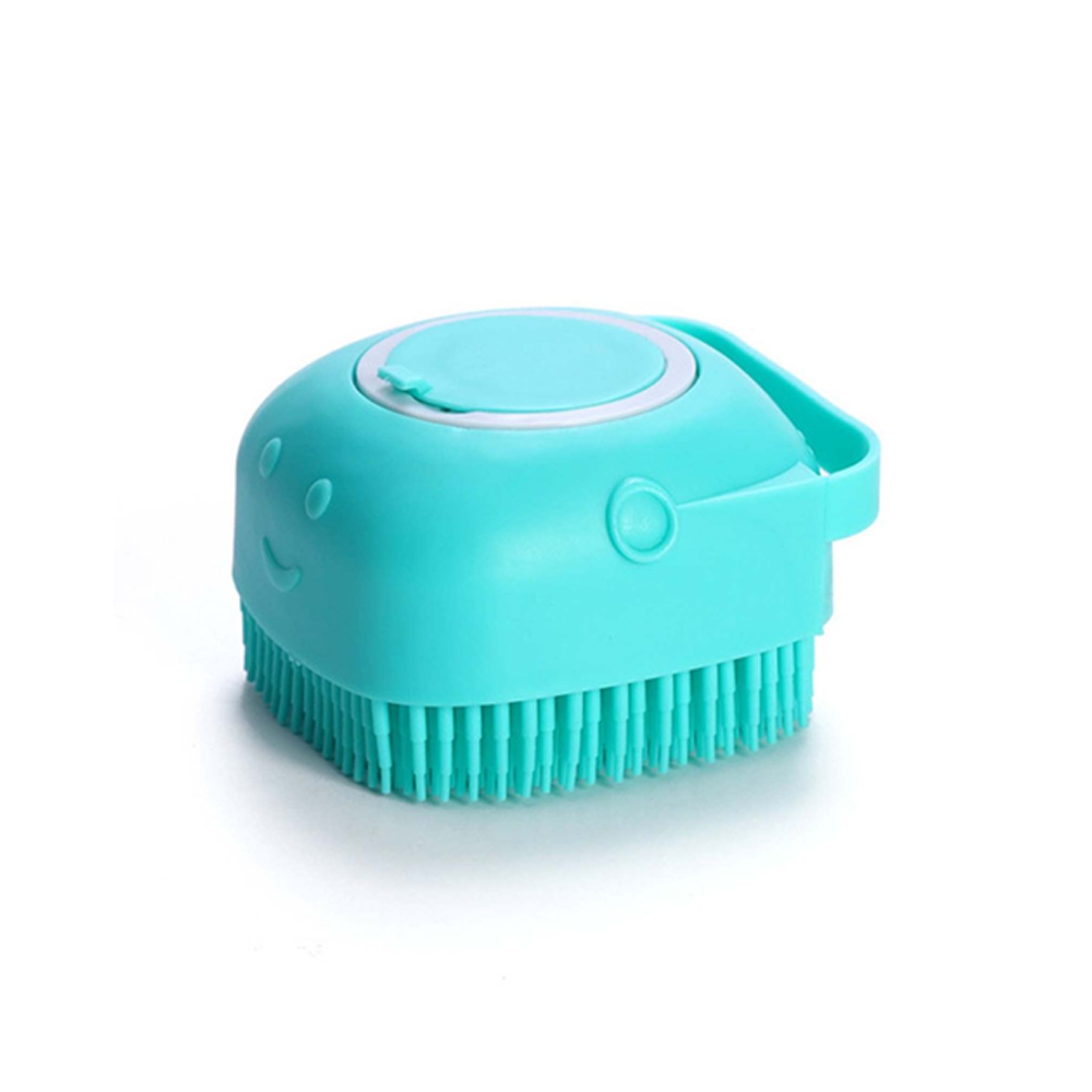 Soft Silicone Dog Bath Brush - Grooming & Cleaning Tool