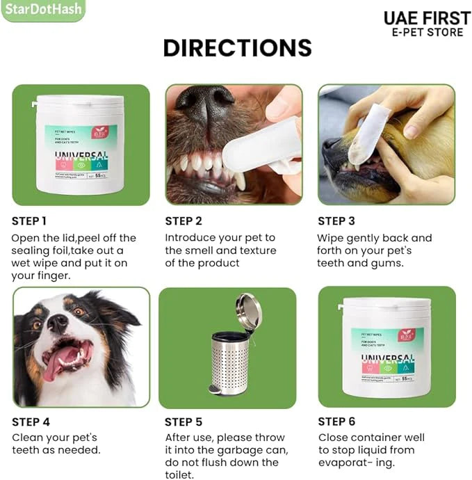 How to use_Dental wipes_Stardothash