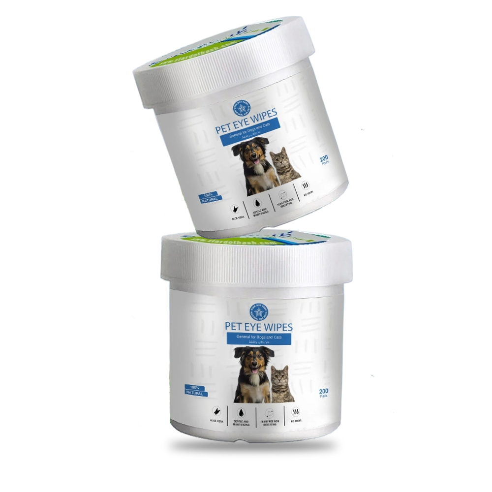 Pet Eye Wipes - Clean Tear Stains on Dogs & Cats, 400 Wipes Bundle